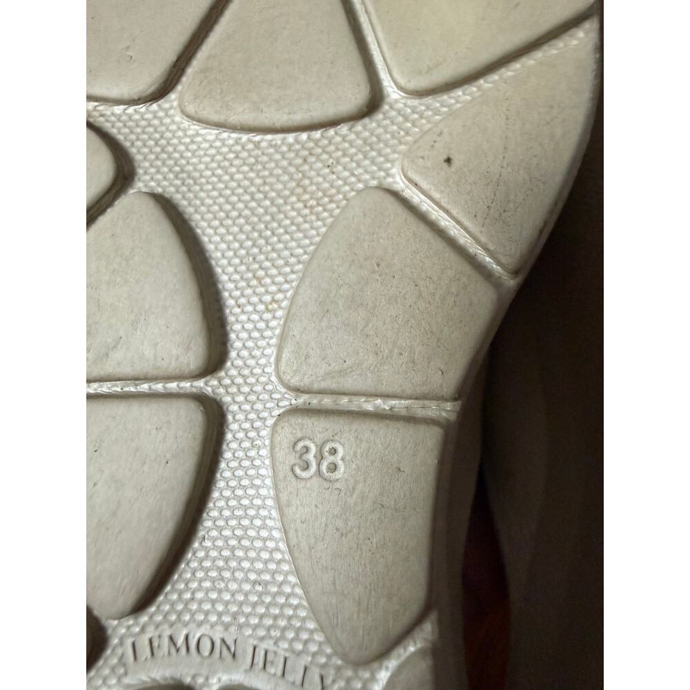 Lemon Jelly Women's Cream Platform Slide Sandals - Minimal Slide - Picture 3 of 6